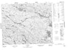 012N15 Lac Golet Canadian topographic map, 1:50,000 scale