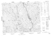 012N16 Lac Le Breton Canadian topographic map, 1:50,000 scale