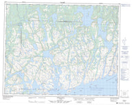 012O08 Shekatika Canadian topographic map, 1:50,000 scale