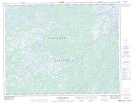 012P01 Salmon River Canadian topographic map, 1:50,000 scale
