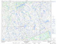 012P11 Collines De Brador Canadian topographic map, 1:50,000 scale
