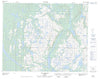 012P12 Lac Delage Canadian topographic map, 1:50,000 scale