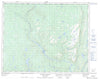 012P13 Ruisseau Chanion Canadian topographic map, 1:50,000 scale