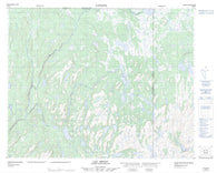 012P14 Lac Senac Canadian topographic map, 1:50,000 scale