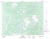 013A01 Chateau Pond Canadian topographic map, 1:50,000 scale