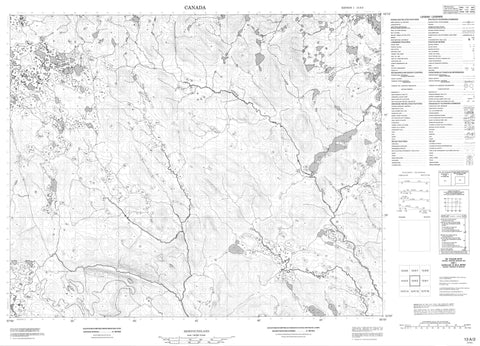 013A02 No Title Canadian topographic map, 1:50,000 scale