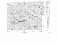 013A10 No Title Canadian topographic map, 1:50,000 scale