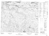 013B10 No Title Canadian topographic map, 1:50,000 scale
