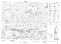 013B14 No Title Canadian topographic map, 1:50,000 scale