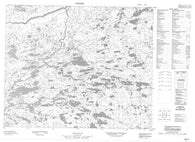 013B16 No Title Canadian topographic map, 1:50,000 scale