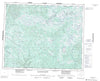 013B St Augustin River Canadian topographic map, 1:250,000 scale