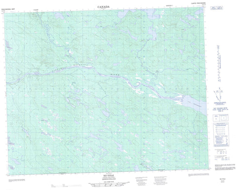 013C02 No Title Canadian topographic map, 1:50,000 scale