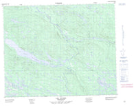 013C03 Lac Guines Canadian topographic map, 1:50,000 scale