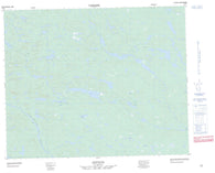 013C06 No Title Canadian topographic map, 1:50,000 scale