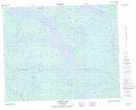 013C07 Minipi Lake Canadian topographic map, 1:50,000 scale