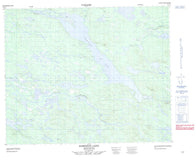 013C12 Dominion Lake Canadian topographic map, 1:50,000 scale
