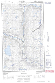 013C13E No Title Canadian topographic map, 1:50,000 scale