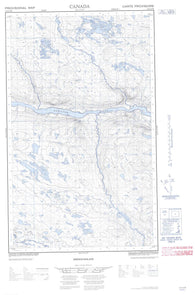 013C13W No Title Canadian topographic map, 1:50,000 scale