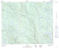 013D01 No Title Canadian topographic map, 1:50,000 scale