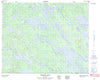 013D03 Senecal Lake Canadian topographic map, 1:50,000 scale