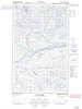 013D12W Lac Alliez Canadian topographic map, 1:50,000 scale