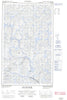 013D13E Lac Ghyvelde Canadian topographic map, 1:50,000 scale