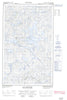 013D13W Lac Ghyvelde Canadian topographic map, 1:50,000 scale