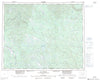 013D Lac Brule Canadian topographic map, 1:250,000 scale