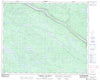 013E05 Blueberry Lake Stream Canadian topographic map, 1:50,000 scale