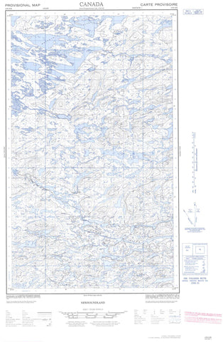 013E10E No Title Canadian topographic map, 1:50,000 scale