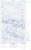 013E15W Disappointment Lake Canadian topographic map, 1:50,000 scale
