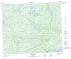 013F16 Mokami Hill Canadian topographic map, 1:50,000 scale