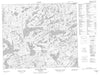 013K06 Pocket Knife Lake Canadian topographic map, 1:50,000 scale