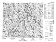 013L12 Spot Lake Canadian topographic map, 1:50,000 scale