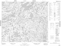013M03 No Title Canadian topographic map, 1:50,000 scale
