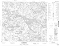 013M05 Lac Chapiteau Canadian topographic map, 1:50,000 scale