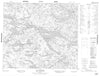 013M05 Lac Chapiteau Canadian topographic map, 1:50,000 scale