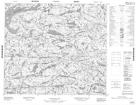 013M13 No Title Canadian topographic map, 1:50,000 scale