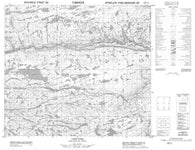 014D03 Long Pond Canadian topographic map, 1:50,000 scale