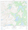 014E01 Alliger Lake Canadian topographic map, 1:50,000 scale