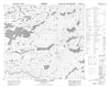 014E02 Staghorn Lake Canadian topographic map, 1:50,000 scale