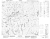 014E12 Lac Courdon Canadian topographic map, 1:50,000 scale
