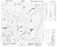 014E13 Lac Lomier Canadian topographic map, 1:50,000 scale