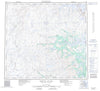 014E North River Canadian topographic map, 1:250,000 scale