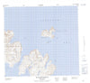 014F13 Mugford Harbour Canadian topographic map, 1:50,000 scale