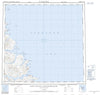 014M Cape White Handkerchief Canadian topographic map, 1:250,000 scale