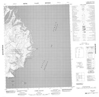 016K11 Camel Island Canadian topographic map, 1:50,000 scale