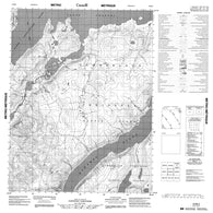 016M04 No Title Canadian topographic map, 1:50,000 scale