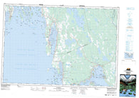 020P12 Pubnico Canadian topographic map, 1:50,000 scale