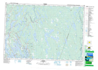 020P13 Tusket Canadian topographic map, 1:50,000 scale